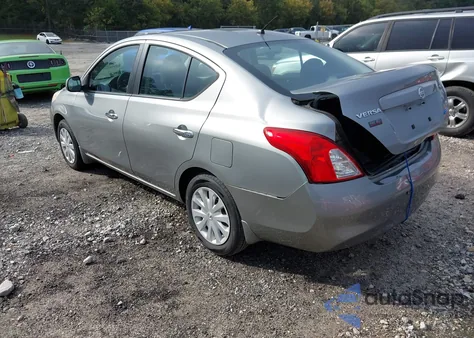 2012 Nissan Versa 1.6 Sv z USA, uszkodzony, nr VIN 3N1CN7AP4CL934255